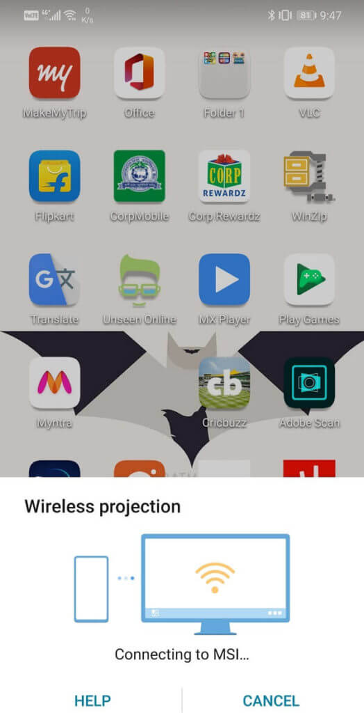 Will-now-be-able-to-view-the-shared-content-on-your-smart-TV-524x1024-1 6 طرق لتوصيل هاتف Android بالتلفزيون