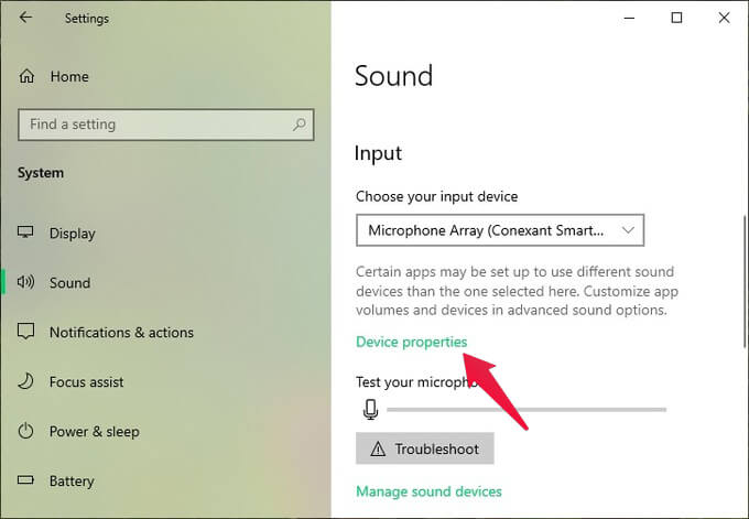 Windows-10-Sound-Settings كيفية زيادة حساسية الميكروفون في Windows 10