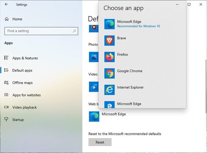 كيفية تغيير البرامج الافتراضية في Windows 10 - %categories