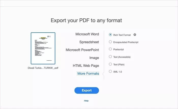 adobe-export_935adec67b324b146ff212ec4c69054f PDF Expert مقابل Adobe Acrobat: أي محرر PDF هو الأفضل على Mac