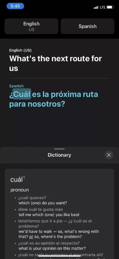 apple-dictionary_40dd5eab97016030a3870d712fd9ef0f Apple Trans­late مقابل Google Trans­late: أي تطبيق ترجمة أفضل