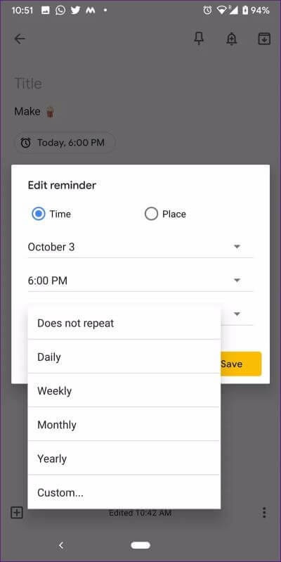 change-reminder-tone-google-keep-12_4d470f76dc99e18ad75087b1b8410ea9 كيفية تغيير نغمة التذكير في Google Keep (ونصائح أخرى)