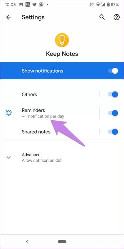 change-reminder-tone-google-keep-6_4d470f76dc99e18ad75087b1b8410ea9 كيفية تغيير نغمة التذكير في Google Keep (ونصائح أخرى)