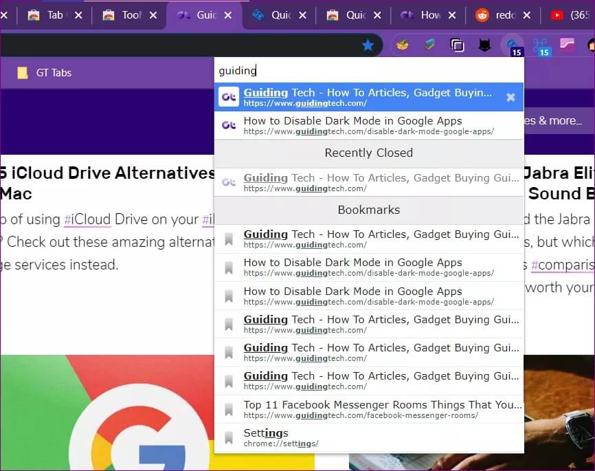 chrome-extension-to-view-and-switch-between-tabs-5_4d470f76dc99e18ad75087b1b8410ea9 أفضل 7 إضافات Chrome لعرض والتبديل بين علامات التبويب