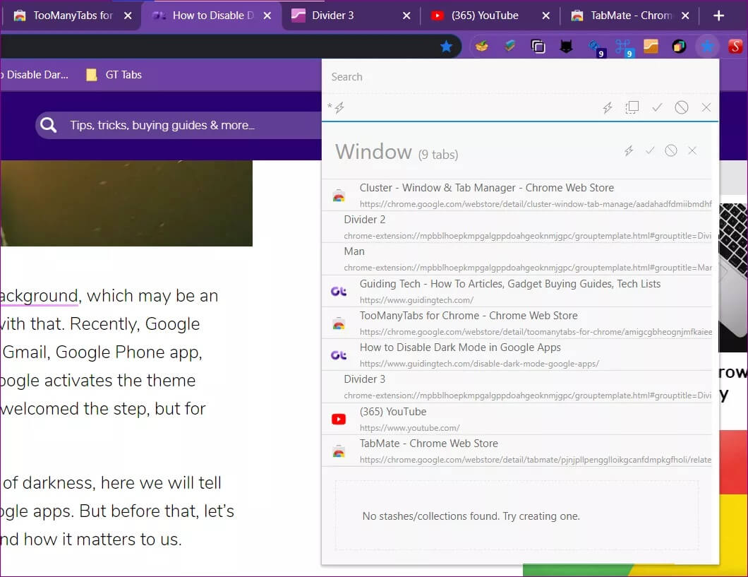 chrome-extension-to-view-and-switch-between-tabs-8_4d470f76dc99e18ad75087b1b8410ea9 أفضل 7 إضافات Chrome لعرض والتبديل بين علامات التبويب