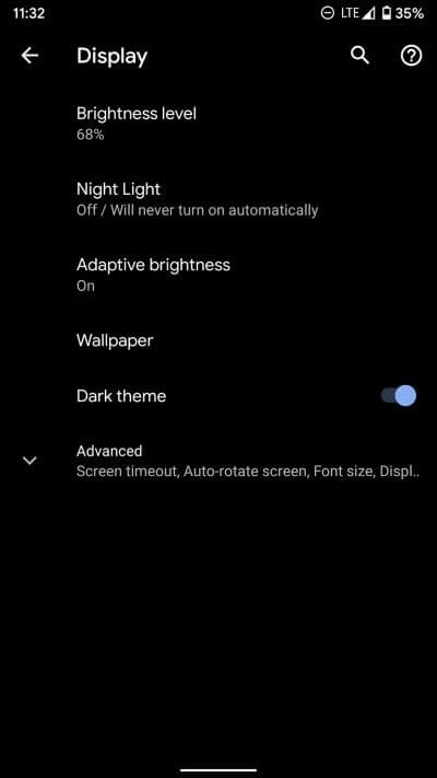 dark-theme-android_935adec67b324b146ff212ec4c69054f نظام Oxygen OS مقابل Stock Android: أي نظام Android هو أفضل
