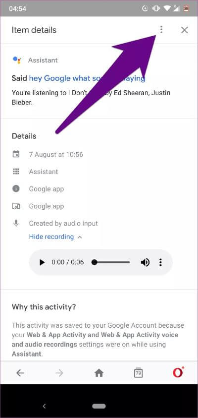 delete-google-assistant-history-android-09_4d470f76dc99e18ad75087b1b8410ea9 كيفية حذف سجل تاريج Google Assis­tant على Android