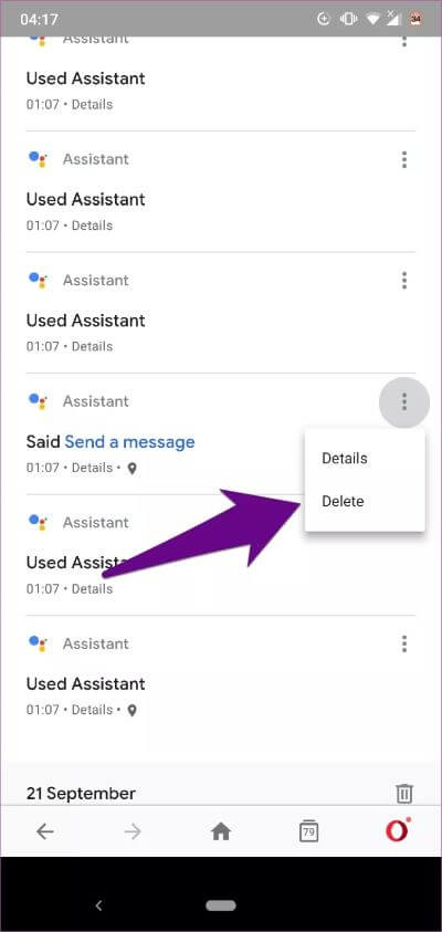 delete-google-assistant-history-android-11_4d470f76dc99e18ad75087b1b8410ea9 كيفية حذف سجل تاريج Google Assis­tant على Android