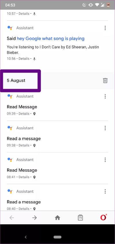 delete-google-assistant-history-android-12_4d470f76dc99e18ad75087b1b8410ea9 كيفية حذف سجل تاريج Google Assis­tant على Android