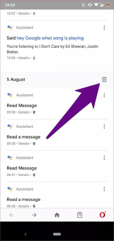 كيفية حذف سجل تاريج Google Assis­tant على Android - %categories