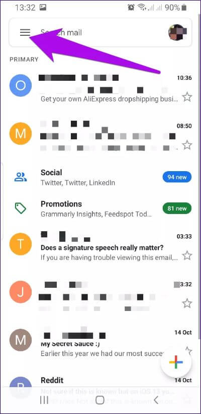 disable-dark-mode-apps-gmail-menu_191017_200005_4d470f76dc99e18ad75087b1b8410ea9 كيفية تعطيل الوضع الداكن في التطبيقات الشائعة