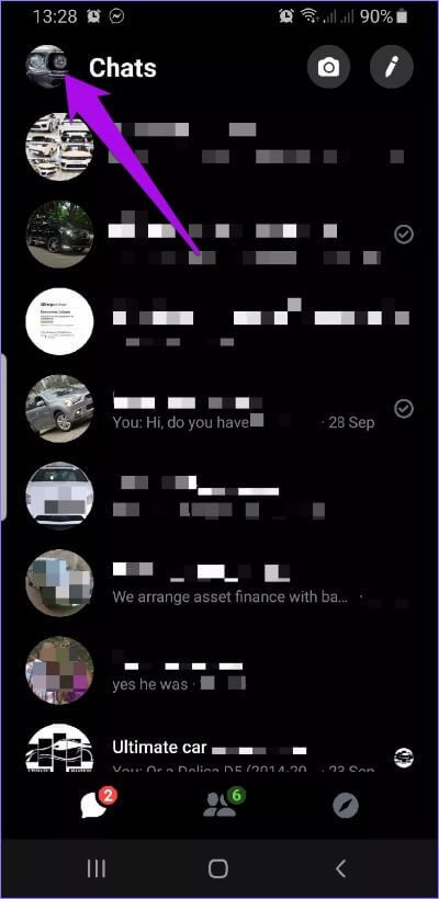 disable-dark-mode-apps-profile-photo_191017_194305_4d470f76dc99e18ad75087b1b8410ea9 كيفية تعطيل الوضع الداكن في التطبيقات الشائعة
