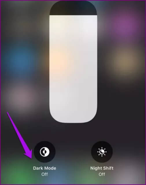 disable-dark-mode-devices-ios-control-center-brightness-dark-mode-off_4d470f76dc99e18ad75087b1b8410ea9 كيفية تعطيل الوضع الداكن في أنظمة التشغيل Windows 10 و macOS و Android و iOS