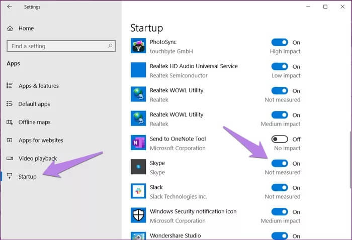 disable-skype-on-startup-windows-5_935adec67b324b146ff212ec4c69054f أفضل 5 طرق لتعطيل Skype عند بدء التشغيل في Windows 10