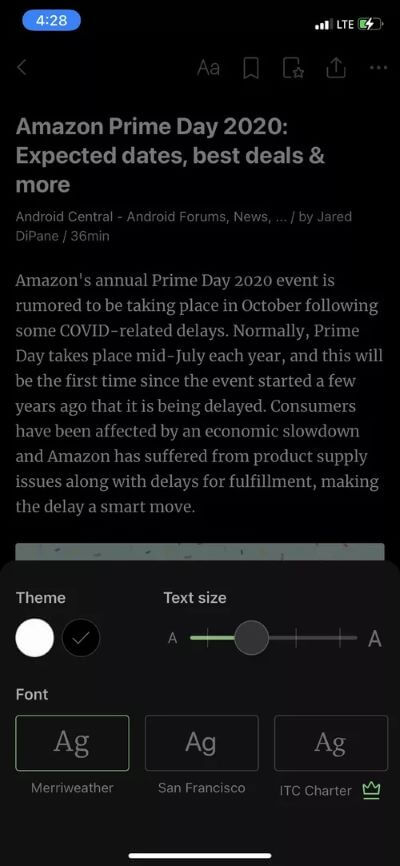 feedly-reading-2_40dd5eab97016030a3870d712fd9ef0f Reeder 4 مقابل Feedly: أي قارئ RSS هو الأفضل على iPhone