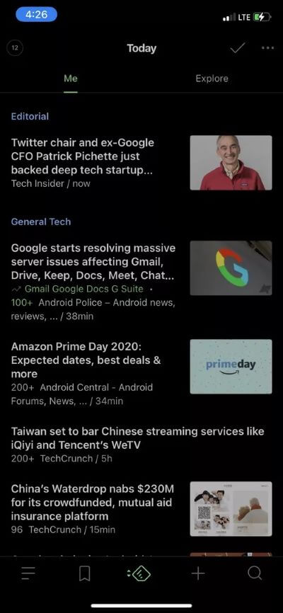 feedly-ui_40dd5eab97016030a3870d712fd9ef0f Reeder 4 مقابل Feedly: أي قارئ RSS هو الأفضل على iPhone