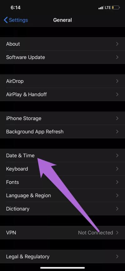 fix-cannot-connect-to-app-store-iphone-05_4d470f76dc99e18ad75087b1b8410ea9 أفضل 7 إصلاحات لخطأ لا يمكن الاتصال بمتجر التطبيقات App Store على iPhone