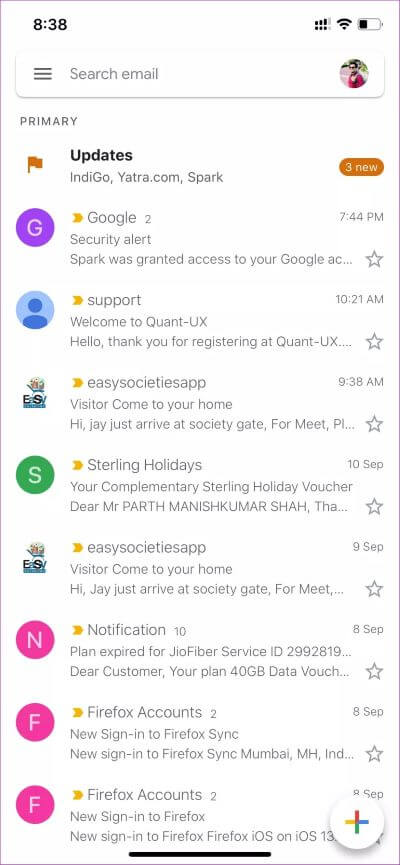 gmail-ui_4d470f76dc99e18ad75087b1b8410ea9 أفضل 5 بدائل لـ Apple Mail لأجهزة iPhone