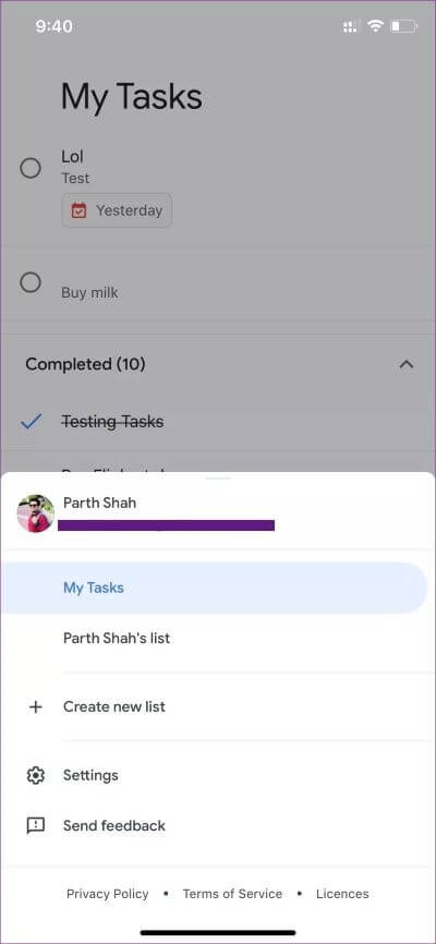 google-tasks-list_4d470f76dc99e18ad75087b1b8410ea9 أفضل 5 بدائل لـ Apple Reminders لنظام iOS