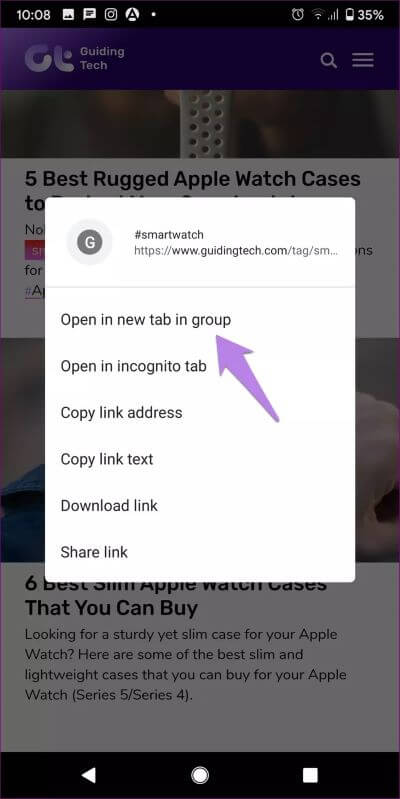 how-to-use-tab-groups-in-chrome-mobile-android-iphone-2_4d470f76dc99e18ad75087b1b8410ea9 دليل كامل لمجموعات علامات التبويب في Google Chrome على الهاتف المحمول