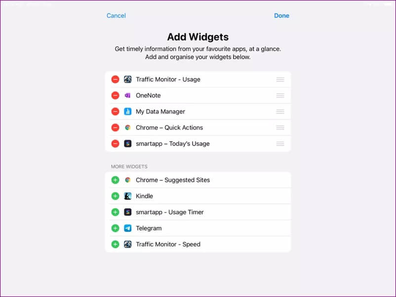 دليل كامل لإضافة واستخدام الويدجت widgets على iPad - %categories