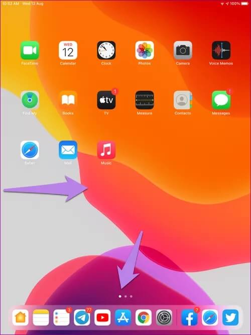 how-to-use-widgets-on-ipad-2a_40dd5eab97016030a3870d712fd9ef0f دليل كامل لإضافة واستخدام الويدجت widgets على iPad