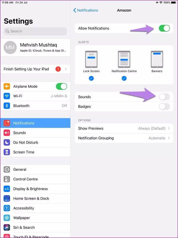 ipad-notification-sound-not-working-4_4d470f76dc99e18ad75087b1b8410ea9 أهم 11 طريقة لإصلاح عدم عمل أصوات الإشعارات على iPad