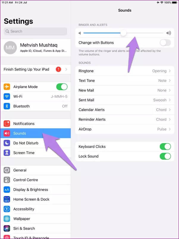 ipad-notification-sound-not-working-6_4d470f76dc99e18ad75087b1b8410ea9 أهم 11 طريقة لإصلاح عدم عمل أصوات الإشعارات على iPad