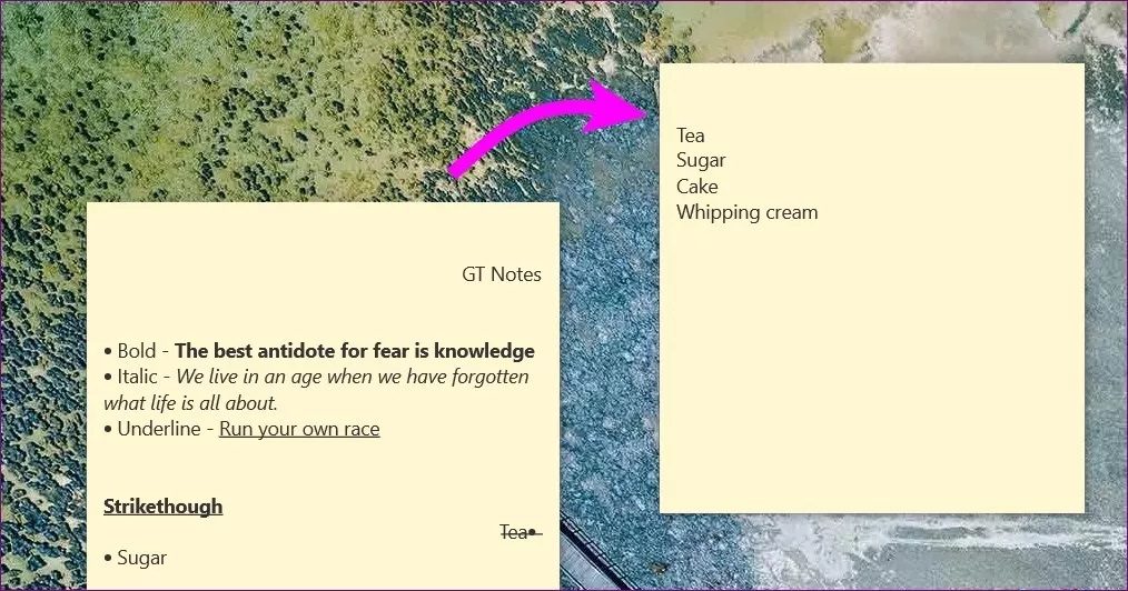 أفضل 9 اختصارات لوحة المفاتيح لـ Sticky Notes على Windows 10 - %categories