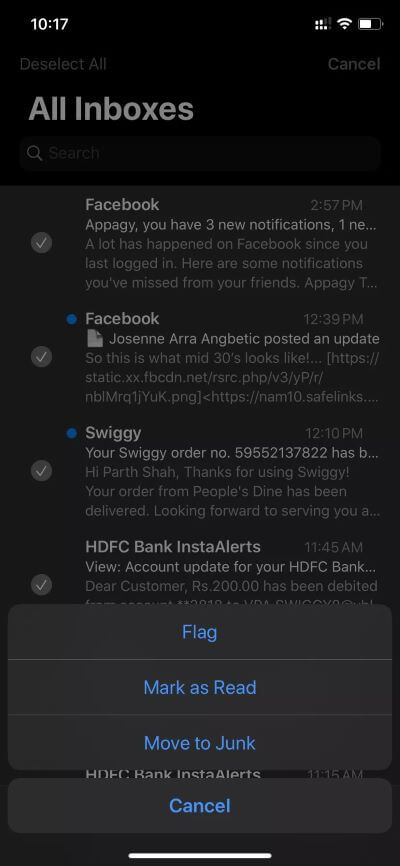 mark-read-all_4d470f76dc99e18ad75087b1b8410ea9 أهم 11 نصيحة وخدعة من Apple Mail لاستخدامه كالمحترفين