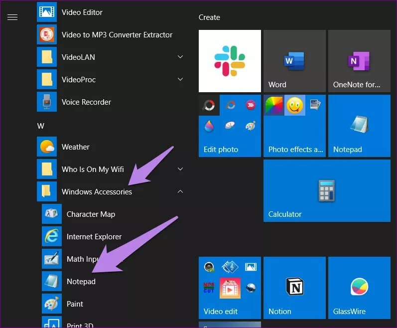 notepad-missing-in-windows-computer-1_4d470f76dc99e18ad75087b1b8410ea9 كيفية إصلاح مشكلة فقدان Notepad على Windows 10
