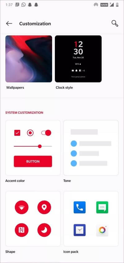 oneplus-customization_4d470f76dc99e18ad75087b1b8410ea9 نظام Oxygen OS مقابل Stock Android: أي نظام Android هو أفضل