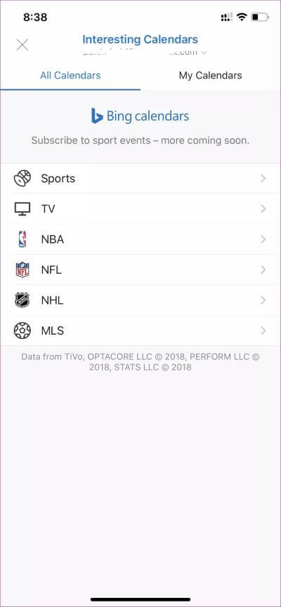 outlook-sports2_4d470f76dc99e18ad75087b1b8410ea9 أفضل 5 بدائل لـ Apple Mail لأجهزة iPhone