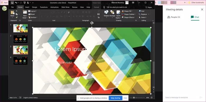 present-powerpoint-presentation-ppt-on-google-meet-android-iphone-ipad-computer-4_935adec67b324b146ff212ec4c69054f دليل لتقديم عرض PowerPoint التقديمي (PPT) في Google Meet على الهاتف والكمبيوتر المحمول