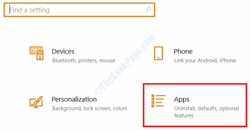 settings_apps كيفية إصلاح خطأ 0xc00d36cb في نظام التشغيل Windows 10