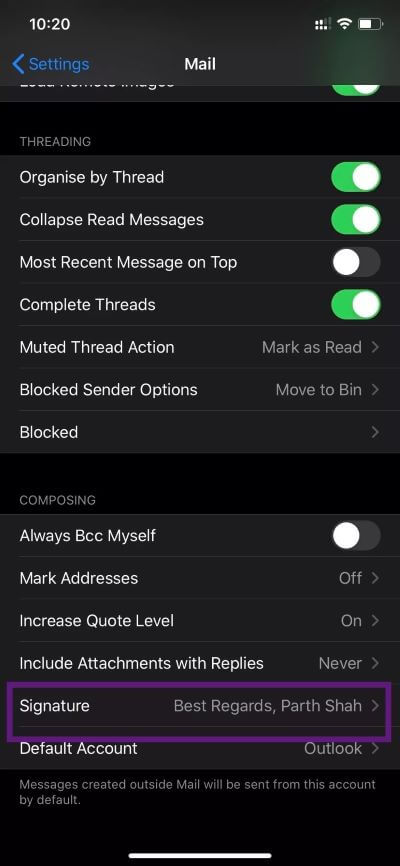 siganture_4d470f76dc99e18ad75087b1b8410ea9 أهم 11 نصيحة وخدعة من Apple Mail لاستخدامه كالمحترفين