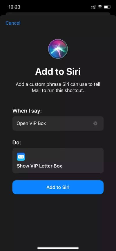 siri-shortcuts-open-VIP_4d470f76dc99e18ad75087b1b8410ea9 أهم 11 نصيحة وخدعة من Apple Mail لاستخدامه كالمحترفين