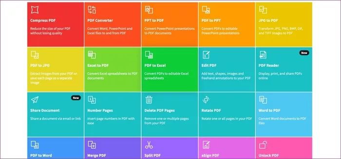 small-pdf-home_935adec67b324b146ff212ec4c69054f أفضل 5 برامج تحرير PDF لنظام التشغيل Mac
