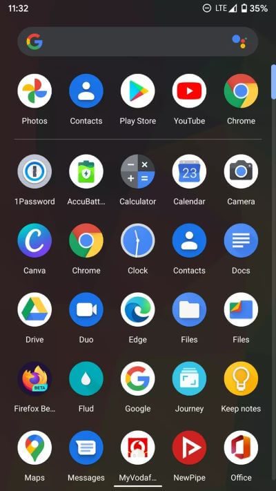 stock-android-home-2_935adec67b324b146ff212ec4c69054f نظام Oxygen OS مقابل Stock Android: أي نظام Android هو أفضل