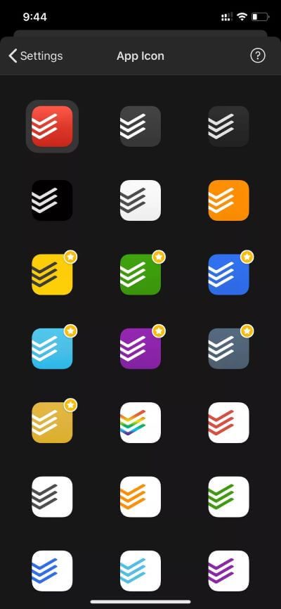todoist-icons_4d470f76dc99e18ad75087b1b8410ea9 أفضل 5 بدائل لـ Apple Reminders لنظام iOS