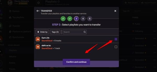 transfer-playlists-from-soundcloud-to-spotify-9 كيفية نقل قوائم التشغيل من SoundCloud إلى Spotify