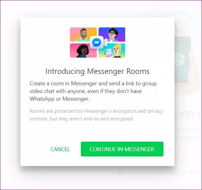 دليل استخدام غرف Messenger في WhatsApp لأجهزة Android و iPhone و WhatsApp Web - %categories