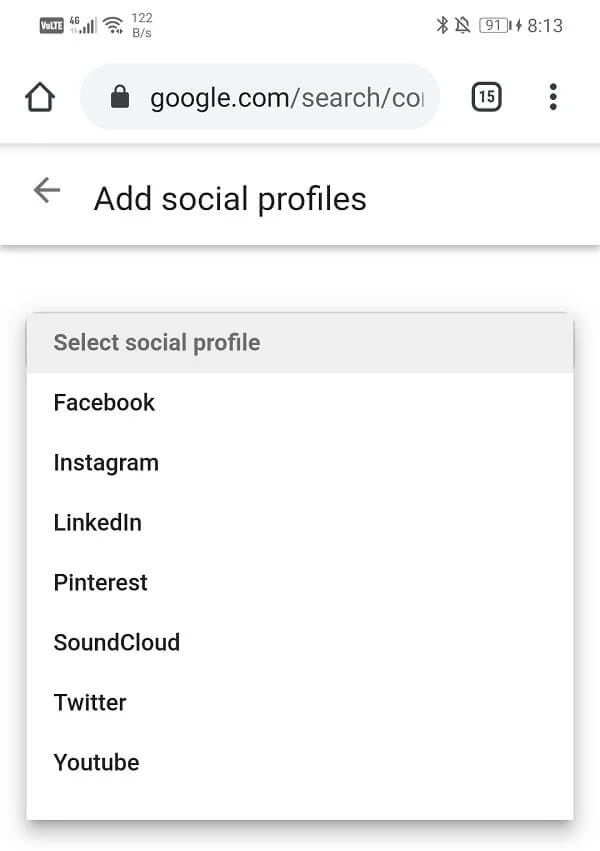Add-your-social-media-accounts-to-this-card-to-highlight-them كيفية إضافة بطاقة الأشخاص الخاصة بك على Google Search