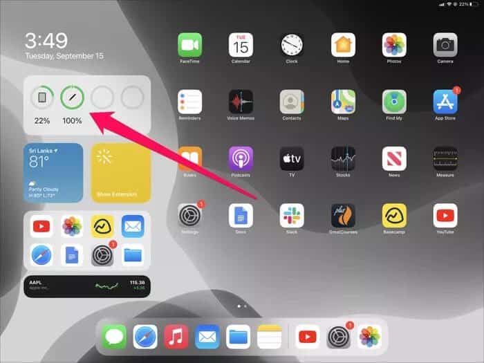 أفضل 3 طرق للتحقق من مستوى بطارية Apple Pencil على iPad - %categories