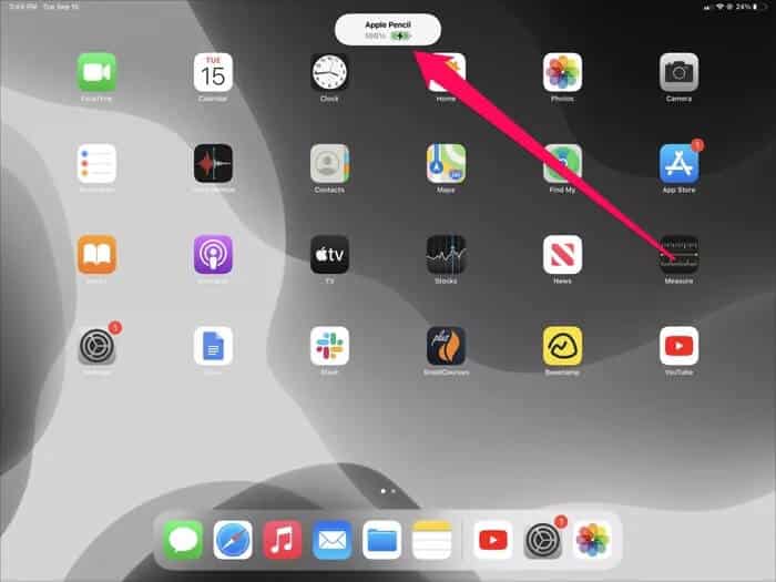 Apple-Pencil-Check-Battery-Level-6_935adec67b324b146ff212ec4c69054f أفضل 3 طرق للتحقق من مستوى بطارية Apple Pencil على iPad