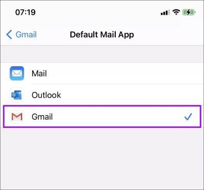 Change-Default-Email-Client-Iphone-4_4d470f76dc99e18ad75087b1b8410ea9 كيفية جعل Gmail و Outlook عميل البريد الإلكتروني الافتراضي على iPhone