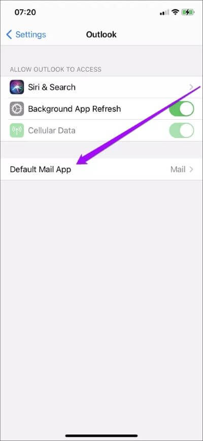 كيفية جعل Gmail و Outlook عميل البريد الإلكتروني الافتراضي على iPhone - %categories
