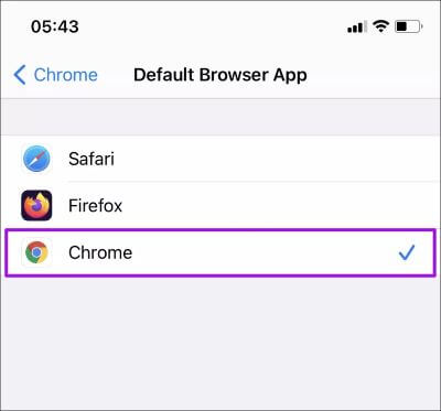 كيفية تعيين Chrome كمتصفح افتراضي على iPhone و iPad - %categories