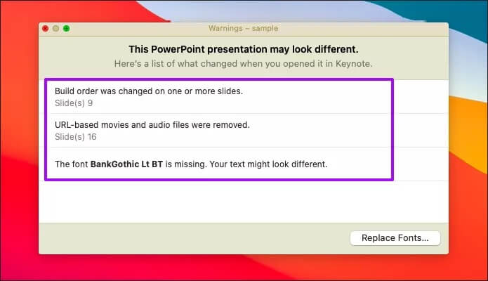 Convert-Powerpoint-Presentation-to-Keynote-9_4d470f76dc99e18ad75087b1b8410ea9 أفضل 3 طرق لتحويل عروض التقديمية من PowerPoint إلى iphone keynote