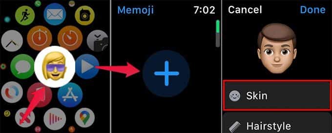 Create-New-Memoji-on-Apple-Watch كيفية إنشاء Memoji الخاص بك على Apple Watch